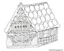 Your child will get into the holiday spirit by doing a little gingerbread house. Printable Gingerbread House Coloring Pages Printable