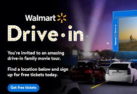Starting today at 5:00 p.m. Reserve Your Spot At The Local Walmart Drive In Theater