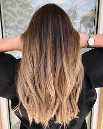 Trendy Hair Highlights Teenager Haarschnitte 2018 Ombre Hair Blonde Color Melting Hair Teenage Haircuts