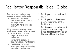 Cs10K Community Roles And Responsibilities. Facilitator Responsibilities -  Project Facilitate Engagement Of Participants In Your Pd Projects In The. -  Ppt Download