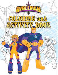 Use the download button to see the full image of bibleman coloring pages. Amazon Com Bibleman Coloring And Activity Book 9781535937849 P23 Entertainment Inc B H Kids Editorial Staff Books