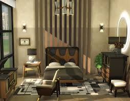 This Bedroom Was Made With Get Famous Items Only Sims House Sims House Design Sims 4 House Design