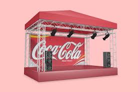 3d Music Concert Stage Mockup Generator Concert Stage Design Concert Stage Stage Lighting Design