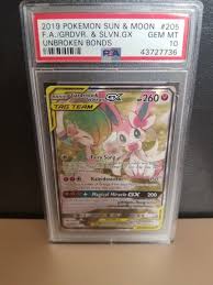 Check out our detailed analysis. Pokemon Trading Card Sun Moon Unbroken Bonds 205 Gardevoir Sylveon Alternate Art Gx Psa Gem Mint 1 Pokemon Trading Card Pokemon Trading Card Game Pokemon