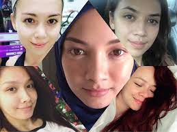 Sembilan tips cantik tanpa make up wajah bersinar alami penuh aura kecantikan ini bisa menjadi cara tampil cantik di depan. Natural Beauty 11 Wajah Artis Wanita Malaysia Tanpa Make Up Media Hiburan