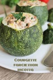 Courgette Farcie Au Thon Et Ricotta Recette Courgettes Farcies Courgette Farcie Au Thon Recette Avec Courgette