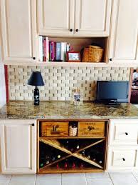 We did not find results for: Making Use Of Our Unused Desk Area In The Kitchen Used Leftover Oak Flooring And Recycled Wine Crates I Person Kitchen Desk Areas Kitchen Remodel Kitchen Desk
