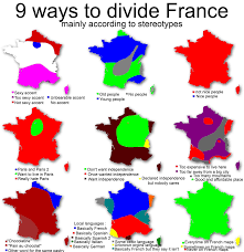 9 Ways To Divide France France Map Developed Nation