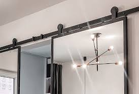 Compliment the look and feel of your home by completing your bedroom closets with sliding mirrored doors from closet world. Double Sliding Door With Mirror In A Modern Bedroom Reno Doors