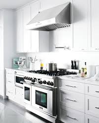 Interior West Coast Modern Style At Home Kitchen Interior White Shaker Kitchen White Shaker Kitchen Cabinets