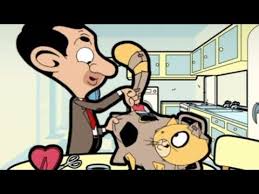 Cat Paint Job Mr Bean Official Cartoon Youtube Cat Painting Mr Bean Funny Cartoon