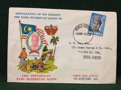 Was installed as the first yang di pertuan agong of malaya in 1957. 19 Malaya Ideas In 2021 60s Art First Day Covers Straits Settlements