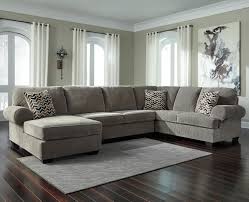 Sydney gray 3 piece sectional sorry but this product is currently unavailable with no estimated arrival date. Signature Design By Ashley Jinllingsly Contemporary 3 Piece Sectional With Left Chaise In Corduroy Fabric Royal Furniture Sectional Sofas