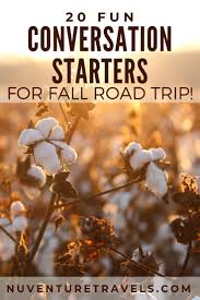 Celebrate the season with three ridiculously tasty recipes we may earn commission from links on this page, but we only recommend products we back. 20 Fun Questions Trivia Conversation Starters For A Fall Road Trip Nuventure Travels