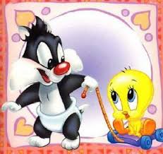 The abc song is designed to help children learn the letters in the. Sgblogosfera Maria Jose Argueso Looney Tunes Baby Dibujos De Piolin Arte De Mickey Mouse Silvestre Y Piolin