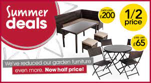 Ibiza 5 seater grey corner sofa set. Wilko Com Ready Steady Shop 1 2 Price Garden Furniture Milled