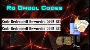 Get the new latest code and redeem some free yen, rc, and xp. All New Codes For Ro Ghoul Alpha 26 Codes 2019 August Youtube