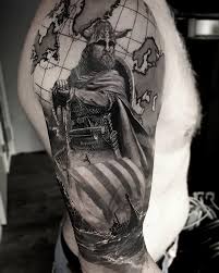 Best Black And Grey Tattoo Artists In The Us Beautiful Tattoo By Inkbyoskarlocation Norway Follow Realistic Ink For More Amazing Realistic Tattoo Tag Black And Grey Tattoos Grey Tattoo Geometric Tattoo