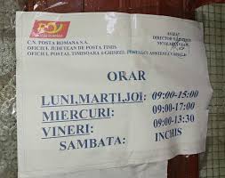 Видео festivalul inimilor timisoara 2019 ziua i канала etno tv. Nou Program Cu Publicul La Oficiul Postal Vama Timisoara Nisi Blog