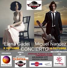 El día 13 de marzo miguel sale en el programa sálvame. Concierto Elena Gadel Y Miguel Nandez En Sevilla Onsevilla