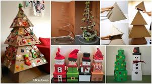 This hexagonal art is perfect to give a 3d impact to an empty wall. Cardboard Christmas Crafts For Home Decoration Kids Art Craft