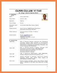 Create your very own professional cv and download it within 15 minutes. Cv Template Format For All Jobs In Nigeria Pdf Word Doc La Job Portal