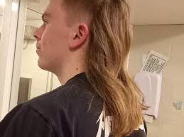 His hair grew barely more than an inch in 3 years. Shaving Off The Mullet Givealittle