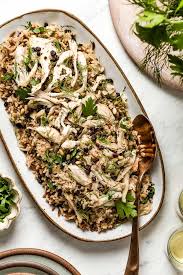 Chicken Rice Pilaf With Fresh Herbs Turkish Style Recipe Healthy Chicken Recipes Chicken Pilaf Recipe Chicken Pilaf