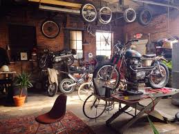 Daily Inspiration Motorradwerkstatt Motorradgarage Oldtimer Garage