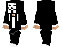 Hacker Skin Minecraft Pe Skins You will have a black and white uniform, you look cool. hacker skin minecraft pe skins