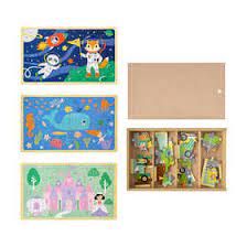 These wooden numbers puzzle help your kids have a fun time and learn new things too. Wooden Jigsaw Puzzle Assorted Kmart