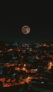 The moon tonight (where is the moon) ver. Supermoon Over Aurora Hill In Baguio Philippines Moon