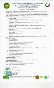 Maybe you would like to learn more about one of these? Kesempatan Berkarir Di Rs Rs Muhammadiyah Lamongan Facebook
