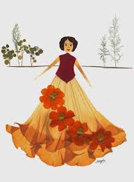 Anagha S Pressed Flower Petal Girls Flower Petal Art Pressed Flowers Pressed Flower Art