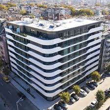 Corian Exterior In Varna Wave Building From Corian Exteriors Residential Building Building Architecture