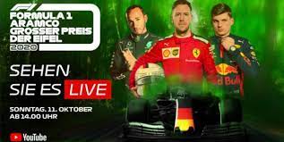 You can watch at home on your. Ab Sofort Youtube Livestream Vom Formel1 Rennwochenende Am Nurburgring