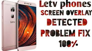 Here's what you should do similar to the samsung galaxy, the steps to turn off screen overlay on lg smartphones are different from stock android. Letv Phones Screen Overlay Detected Problem Fix 100 Proof By Technical Rj