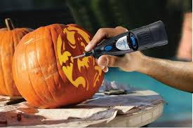 Tape transfer paper to a pumpkin, draw on your spooky design, remove the paper, and follow the outline with your. Top 10 Pumpkin Carving Designs And Hacks Dremel Makers Detail Dremel Com