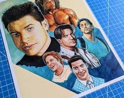Brendan Fraser Art Print