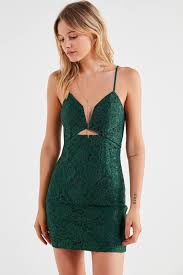 Line Dot Lace Bodycon Mini Dress Green Bodycon Dress Mini Dress Bodycon Dress