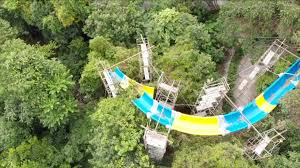 The water park is not just a theme park, but also a venue for birthday parties or family gatherings. World S Longest Water Slide Set To Open At Malaysian Theme Park Cgtn