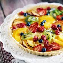 Summer Fruit Tart Tart Recipes Fruit Tart Dessert Recipes