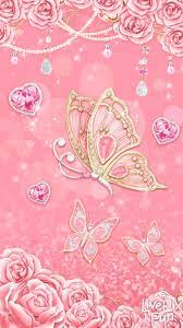 Pink Diamond Butterfly Live Wallpaper Butterfly Wallpaper Butterfly Wallpaper Iphone Butterfly Wallpaper Backgrounds
