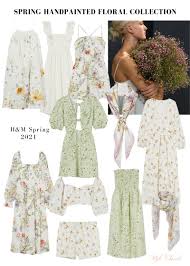 Flowers make the world a more beautiful place. H M Handpainted Floral Collection Hm Spring Dresses Style Charade