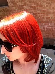 If you have virgin hair (not bleached or otherwise processed), it'll take even less time to come out. Manic Panic Electric Lava Over Henna After 3 Washes Sun Long Hair Styles Red Hair Hair Styles