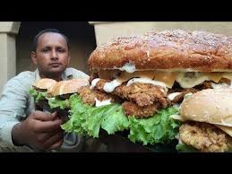 Zinger Burger Recipe Kfc Style At Home Chicken Zinger Burger Village Food Secrets Youtube Food Videos Chicken Zinger Burger Recipes