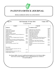 Plan with purpose in mind. Journal 2310 Patents Office