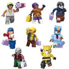 Prepárate para sobrevivir mientras te enfrentas en una intensa batalla de tan solo 3 minutos de duración a oleadas de enemigos dispuestos. Klocki Zestaw Figurki Brawl Stars 8 Szt Nowy Sezon Joy Box