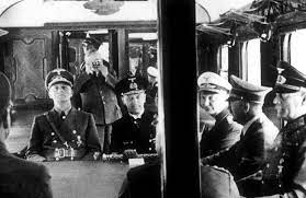 А безпосередньо у день річниці, 22 червня, меркель зателефонувала президентові україни володимиру зеленському та запевнила його у тому, що скоєні німцями злочини, внаслідок яких. Cej Den V Istoriyi 22 Chervnya 1940 Kapitulyaciya Franciyi