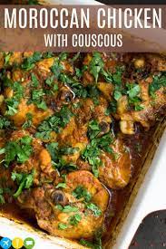 Moroccan Chicken With Couscous Travel Cook Tell Recipe Moroccan Chicken Recipe Moroccan Chicken Tagine Recipes Chicken